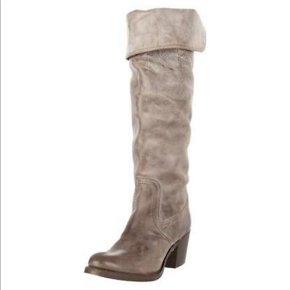Frye Jane Tall Cuff Boot Slate